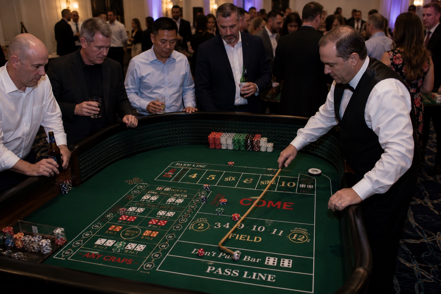 Casino Party Rentals, Texas - Sky High 3