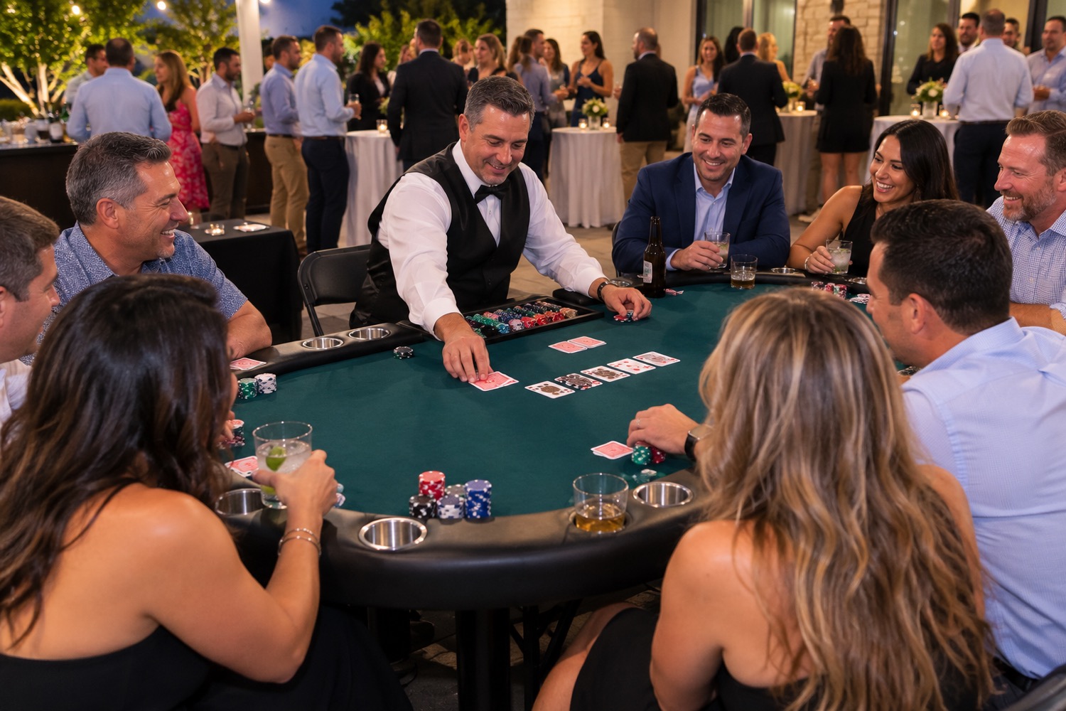 Casino & Poker Nights - Austin & San Antonio, TX - Sky High Party Rentals