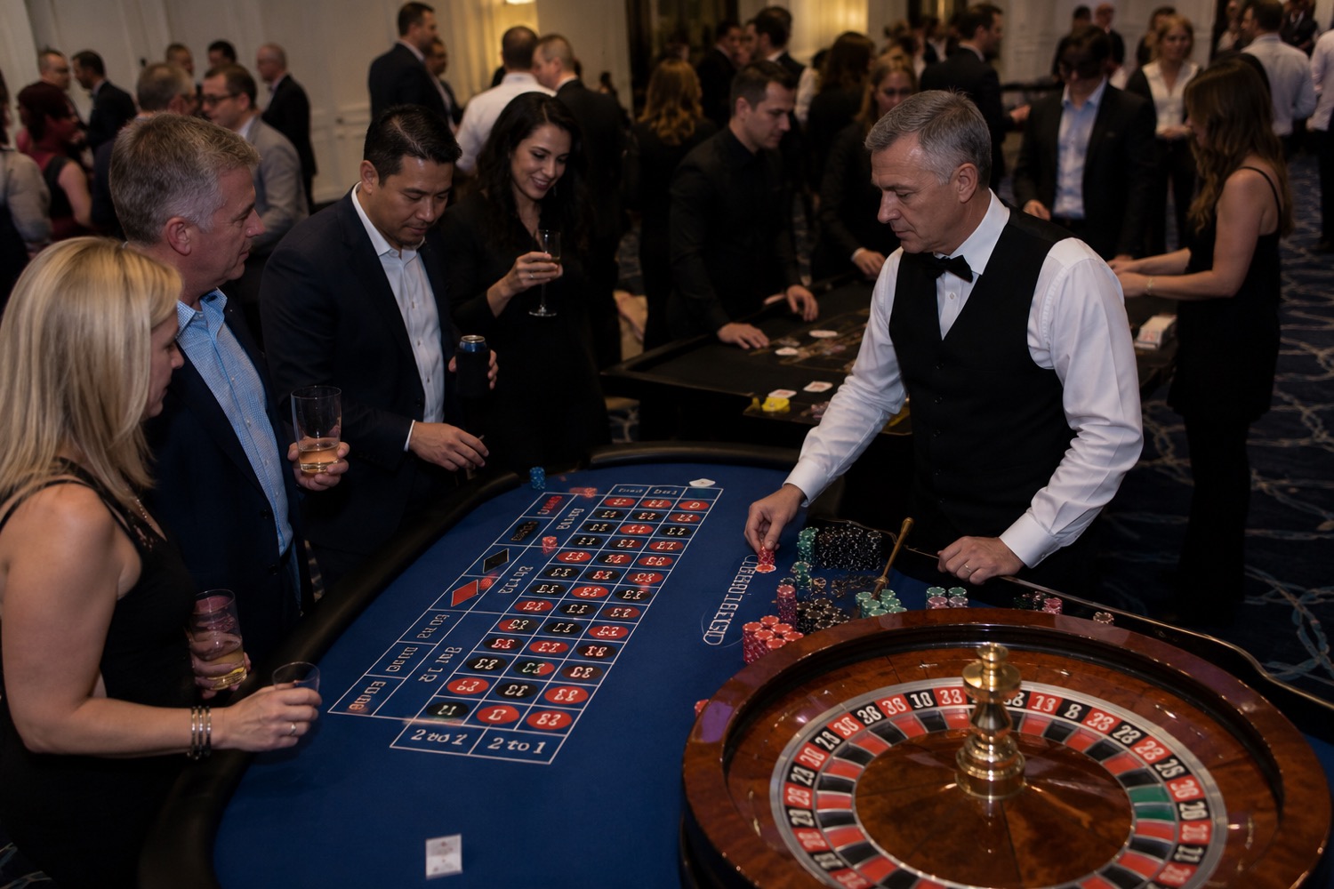 Casino & Poker Nights - Austin & San Antonio, TX - Sky High Party Rentals